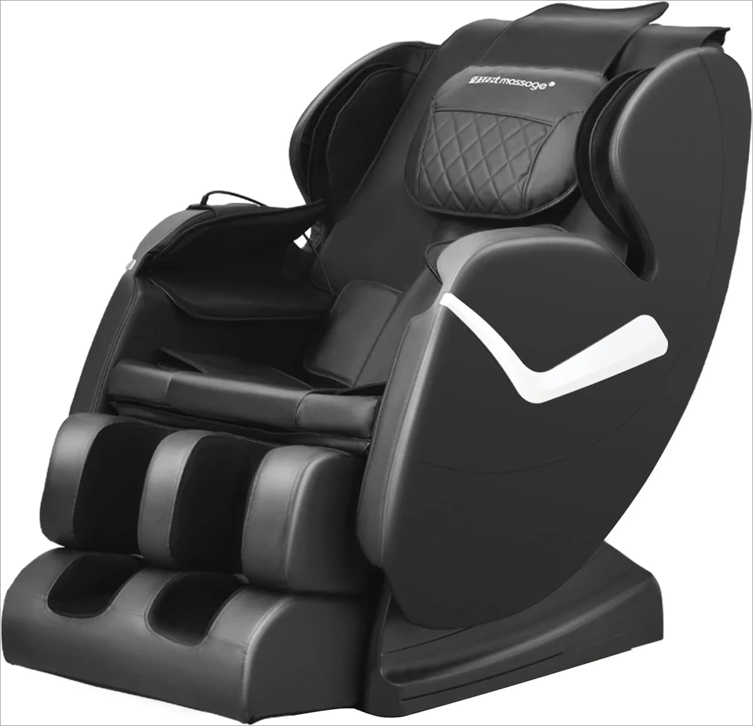 Full Body Electric Shiatsu Massage Chair with Heat & Foot Rollers